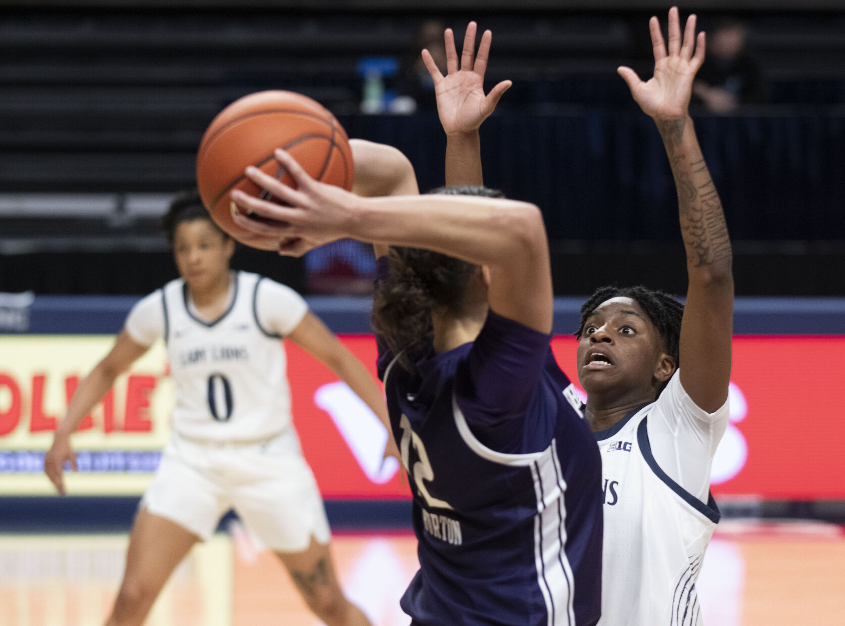 Penn State Women's Basketball vs Northwestern, Hagans (23)
